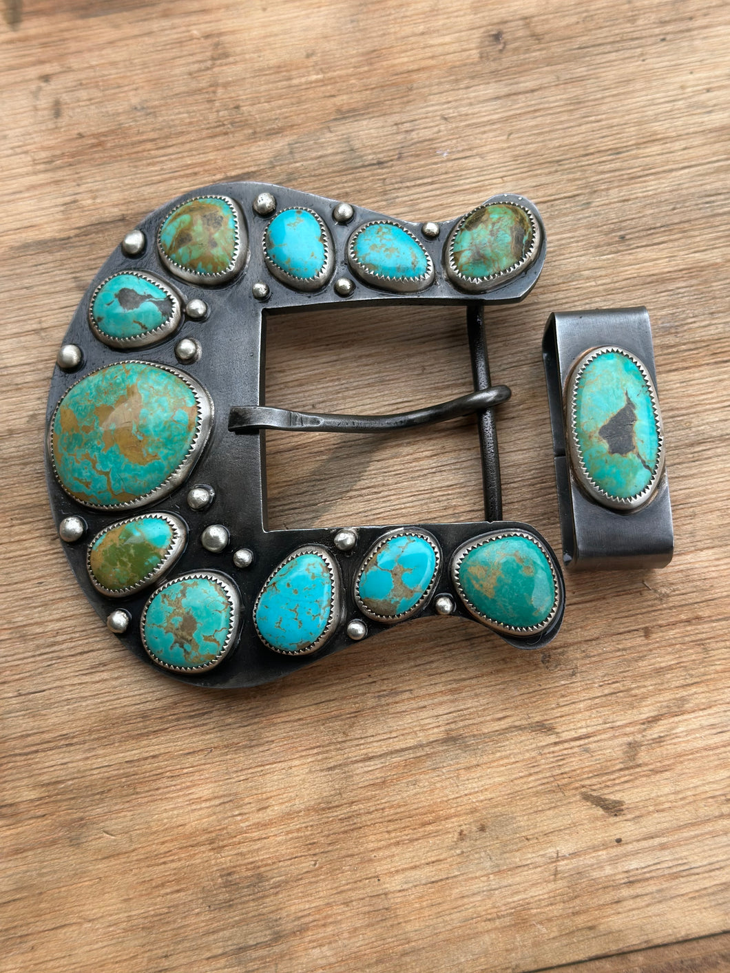 Mix turquoise buckle