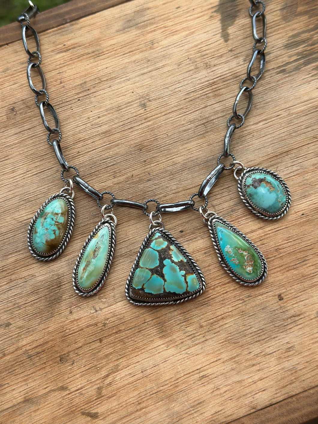 Hubei Necklace with handmade chain