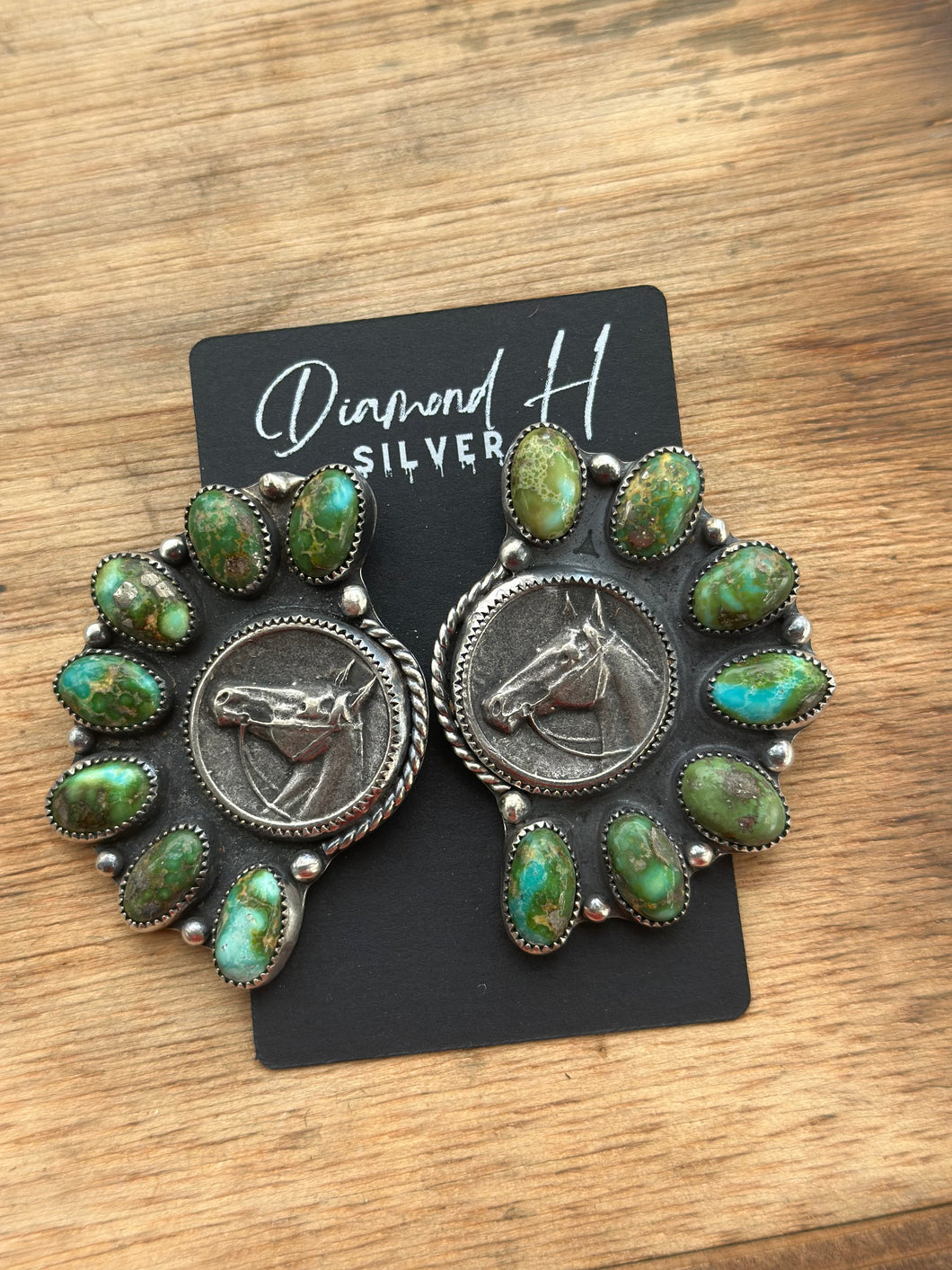 Sonoran Horse Cluster Earrings